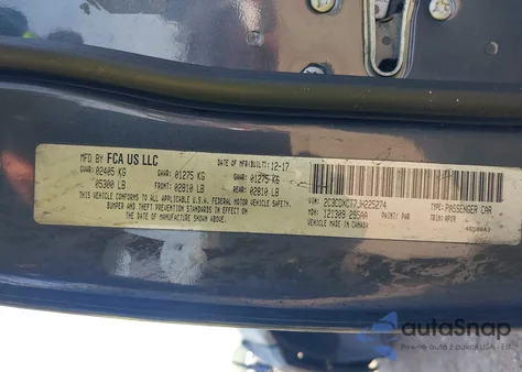 2018 Dodge Charger R/T Rwd from USA, damaged, VIN 2C3CDXCT7JH225274